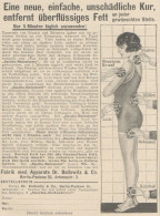 Apparate Dr. BALLOWITZ - Pubblicità D'epoca - 1927 Old Advertising - Advertising