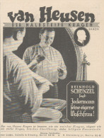 VAN HEUSEN Kragen - Pubblicità D'epoca - 1927 Old Advertising - Advertising