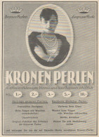 KRONEN Perlen - Pubblicità D'epoca - 1927 Old Advertising - Advertising