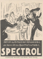 SPECTROL - Illustrazione - Pubblicità D'epoca - 1927 Old Advertising - Werbung