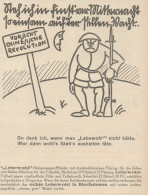 LEBEWOHL - Illustrazione - Pubblicità D'epoca - 1927 Old Advertising - Advertising