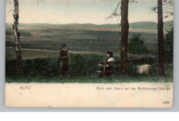 NIEDER - SCHLESIEN - GLATZ / KLODZKO, Blick Vom Glacis Auf Das Waldenburger Gebirge, 1906 - Schlesien