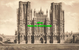 R605835 Wells Cathedral. West Front. Friths Series. No. 23867 - World