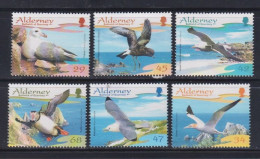 Año 2006 Yvert Nº 281/286 Fauna Pajaros Marinos - Alderney