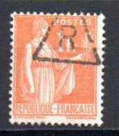 N° 286 Oblitéré R Dans Un Triangle - 1932-39 Paz