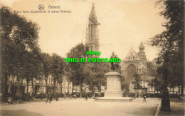 R605846 Nels. Anvers. Place Verte. Chathedrale Et Statue Rubens. Bruxelles - World