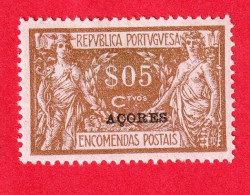 ACR0522- AÇORES 1921_ 23 ENC. POSTAIS Nº 3- MH - Açores