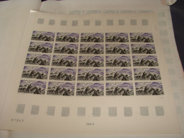 N° 1601 En Feuille De 25 Timbres  Entières Neuves - Full Sheets