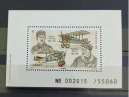 France, Poste Aerienne 2018, Bloc Neuf Maurice Boyau Et Michel Coiffard - 1960-.... Mint/hinged