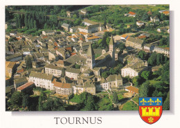 71, Tournus, Vue Générale Aérienne De L’Église St Philibert - Autres & Non Classés