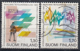 FINLAND 924-925,used,falc Hinged - Ohne Zuordnung