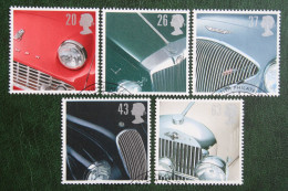 CLASSIC SPORTS CARS Auto Voiture (Mi 1657-1661) 1996 Used Gebruikt Oblitere ENGLAND GRANDE-BRETAGNE GB GREAT BRITAIN - Used Stamps