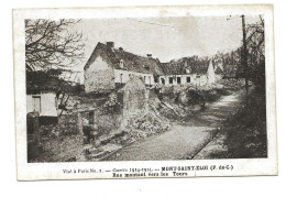 MONT SAINT ELOI - Rue Montant Vers Les Tours - Otros & Sin Clasificación