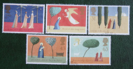 Natale Weihnachten Xmas Noel Kerst (Mi 1662-1666) 1996 Used Gebruikt Oblitere ENGLAND GRANDE-BRETAGNE GB GREAT BRITAIN - Used Stamps
