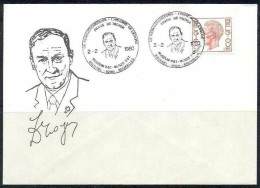 Belgium 1980, Frans De Troyer, Museum P.&T., Special Postmark & Cover - Sonstige & Ohne Zuordnung