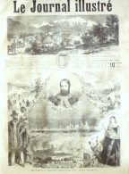 Le Journal Illustré 1865 N°61 Sallanches (74) Dom Pédro Le Brésil Et L'Uruguay - 1850 - 1899