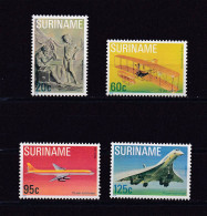 SURINAM 1978 TIMBRE N°740/43 NEUF** AVIATION - Suriname