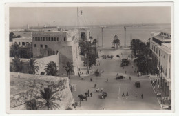 Tripoli Piazza Castello Old Postcard Posted 1939 B240503 - Libye