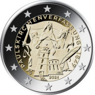 2 Euro Commemorative Allemagne 2024 Paulskirche - Portogallo