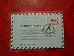 AEROGRAMME 1982 CONCORDE  TOULOUSE JOURNEE DE L'EPARGNE - Luchtpostbladen