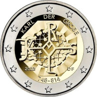 2 Euro Commemorative Allemagne 2023 Charlemagne - Alemania