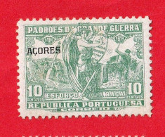 ACR0533- AÇORES 1925 IMP.POSTAL E TEEGRÁFICO Nº 10- MH - Açores