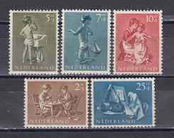 Niederland 1954 - "Voor Het Kind", Mi-Nr. 649/53, MNH** - Unused Stamps