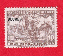 ACR0535- AÇORES 1925 IMP.POSTAL E TEEGRÁFICO Nº 12- MH - Azoren