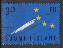 FINLAND 1288,used,falc Hinged - Instituciones Europeas