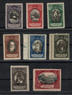 1921, LIECHTENSTEIN 53-60 ** Freimarken, 8 Werte Komplett, Postfrisch, 850,-€ - Neufs