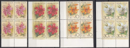 RU146– URSS - USSR – 1989 – FLOWERS / LILIES – SG # 5558/62 MNH 11 € - Nuevos