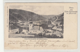 Gruss Aus Unter-Reichenstein Old Postcard Posted 191? B240503 - Czech Republic