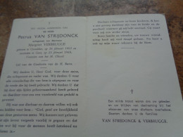 Doodsprentje/Bidprentje  Petrus VAN STRIJDONCK   Oostakker 1903-1968 Gent  (Echtg Margriet VERBRUGGE) - Religión & Esoterismo