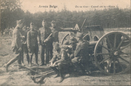 ARMEE BELGE. ==   ON VA TIRER    2 SCANS - Sonstige & Ohne Zuordnung