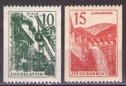 Yugoslavia 1958 - Definitive For Machines - Mi 839-840 - MNH**VF - Neufs