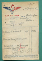 19 Brive La Gaillarde Bardon Jean Le Gazo France ( Logo Coq ) 21 12 1946 - Automovilismo