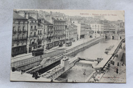 Cpa 1905, Nantes, écluses Et Quais De L'Erdre, Loire Atlantique 44 - Nantes