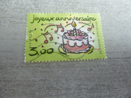 Timbres Joyeux Anniversaire - 3f. - Yt 3242 - Multicolore - Oblitéré - Année 1999 - - Gebraucht