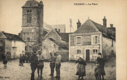 Troissy - La Place "animés" "poste Télégraphes - Téléphonie" - Sonstige & Ohne Zuordnung