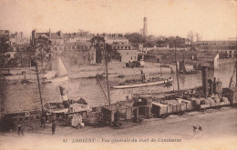 Lorient * Vue Générale Du Port De Commerce * Wagons Marchandises Ligne Chemin De Fer Morbihan * Bateaux Commerce - Lorient