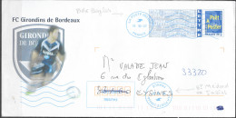 Neopost De La Poste 06535A (Bdx Bégles)15 10 07 Pour Eysines Fausse Direction "la Poste 23645A St Médard En Jalles - Mechanical Postmarks (Advertisement)