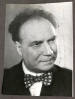 Fotografia Con Autografo Dell'attore Angelo Musco - 1937 - Other & Unclassified
