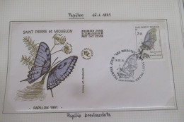 Saint-Pierre Et Miquelon FDC   1991 - FDC