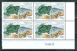 S.P.M Faune Flore N° Y&T 1141** Grenouille Verte CD4 Du 14/09/15 Neuf Sans Charnière Fraicheur Postale - Nuevos