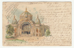 Palais Des Mines Et De La Metallurgie Old Postcard Posted 1900 B240503 - Tentoonstellingen