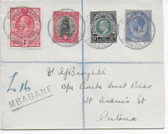 Cover Mbabane 1933, Swaziland - Other & Unclassified