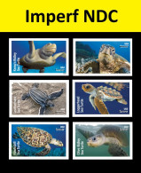 USA 2024 Protect Sea Turtles,Oilve Ridley,Animal, Imperf NDC, Set 6 MNH (**) - Ungebraucht