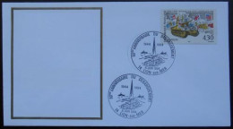 L069 Cachet Temporaire Lion Sur Mer 14 Calvados Anniversaire Du Débarquement 6 Juin 1994 - Commemorative Postmarks