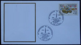 L072 Cachet Temporaire Lion Sur Mer 14 Calvados Anniversaire Du Débarquement 6 Juin 1994 - Commemorative Postmarks
