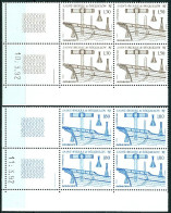 SPM Saint Pierre Et Miquelon 1992 Poste N° Y&T 561 & 562 Blocs De 4 Coins Datés Neufs Sans Charnière Outils De Calfat - Unused Stamps